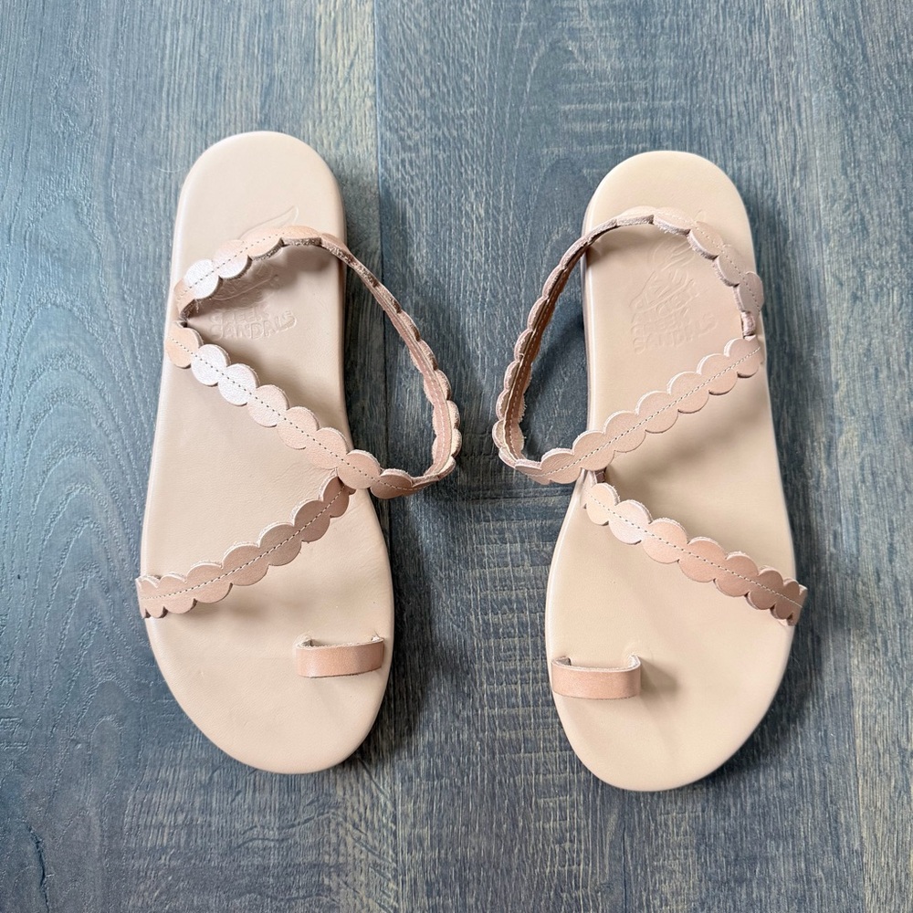 NIB Ancient Greek Sandals Aura Natural | Size: 39 - Picture 5 of 8